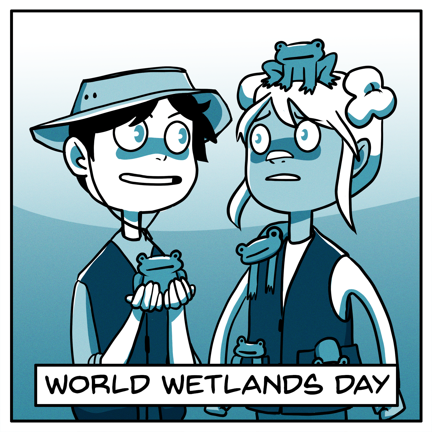 Cartoon for World Wetlands Day
